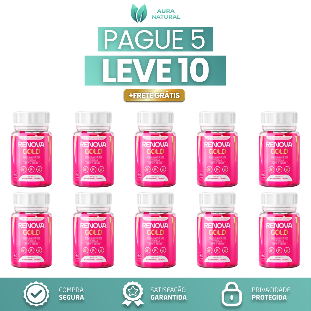 Renova Gold - Promoção Do Dia