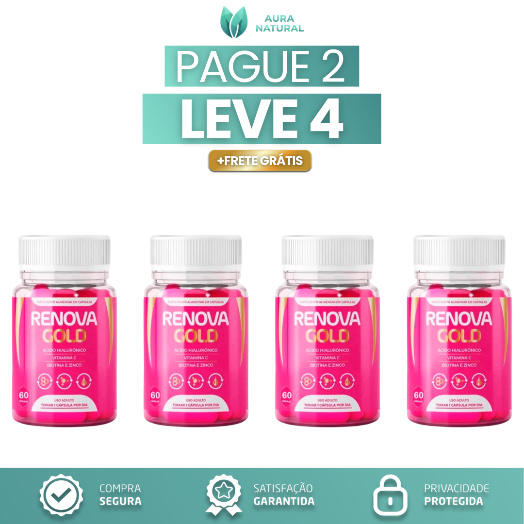 Renova Gold - Promoção Do Dia