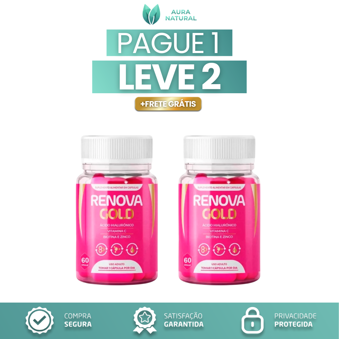 Renova Gold - Promoção Do Dia