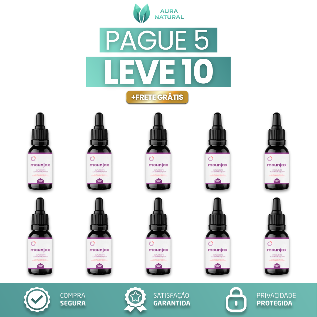 Mounjax 30ml - Promoção Do Dia