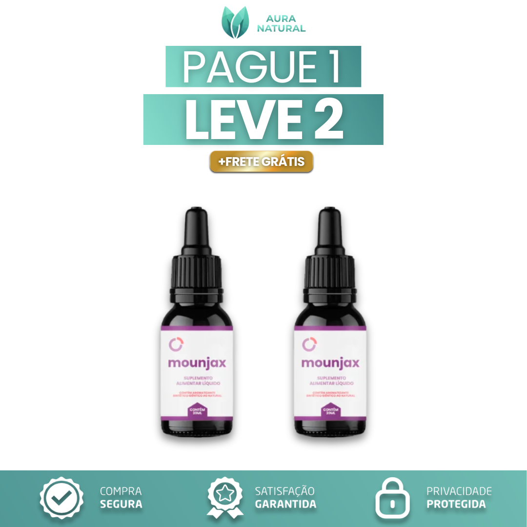 Mounjax 30ml - Promoção Do Dia