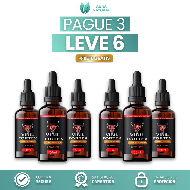 Viril Fortex - Promoção Do Dia