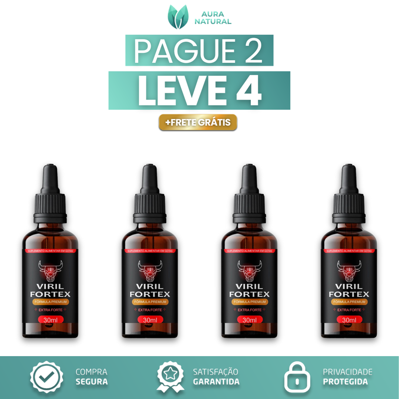 Viril Fortex - Promoção Do Dia