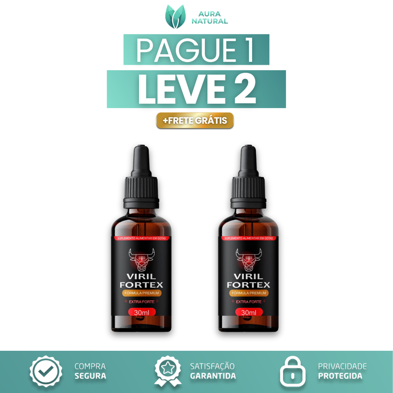 Viril Fortex - Promoção Do Dia