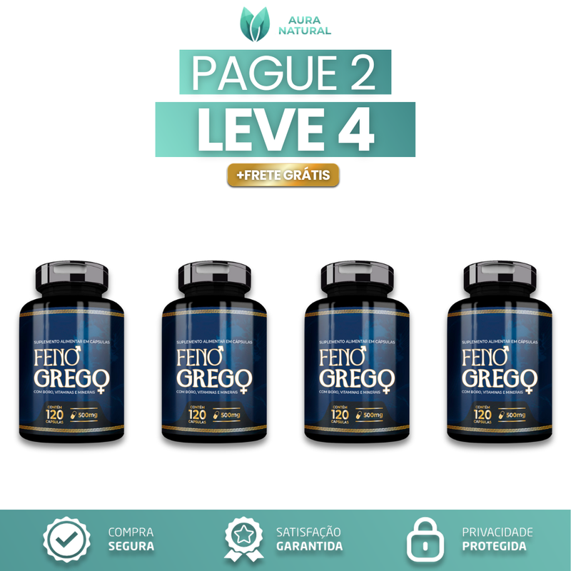 Feno Grego - Promoção Do Dia