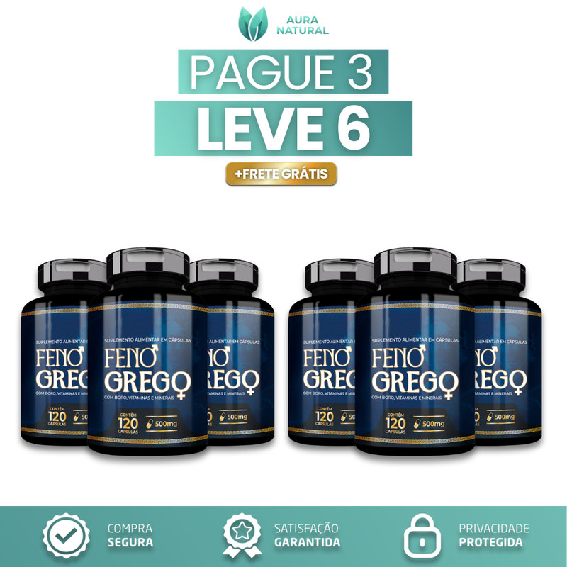 Feno Grego - Promoção Do Dia