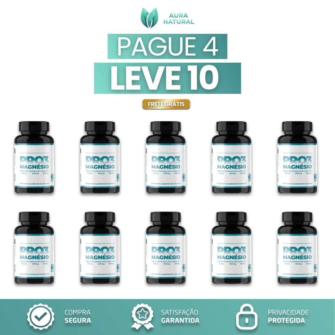 PRO3 Magnésio -  Promoção Do Dia