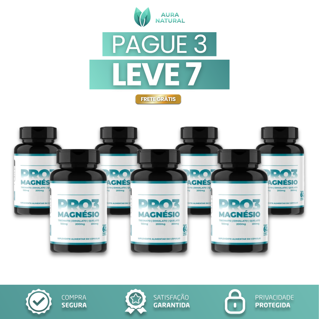 PRO3 Magnésio -  Promoção Do Dia