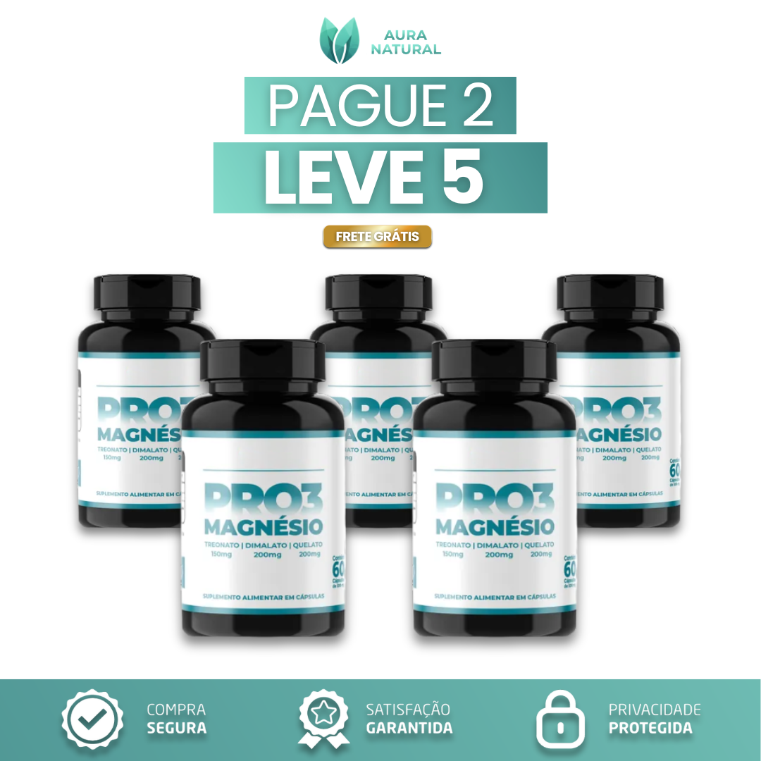 PRO3 Magnésio -  Promoção Do Dia