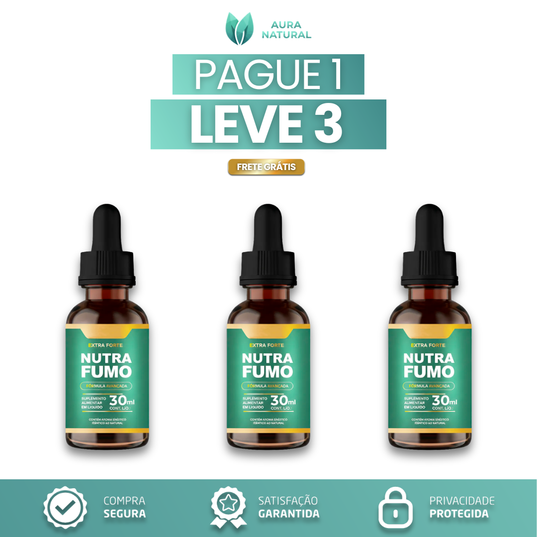 Nutra Fumo: Promoção Do Dia + Frete Grátis
