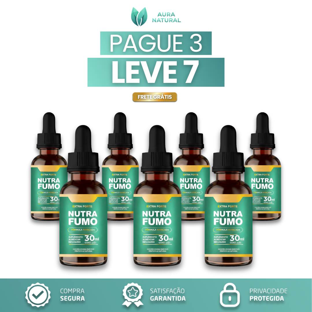 Nutra Fumo: Promoção Do Dia + Frete Grátis