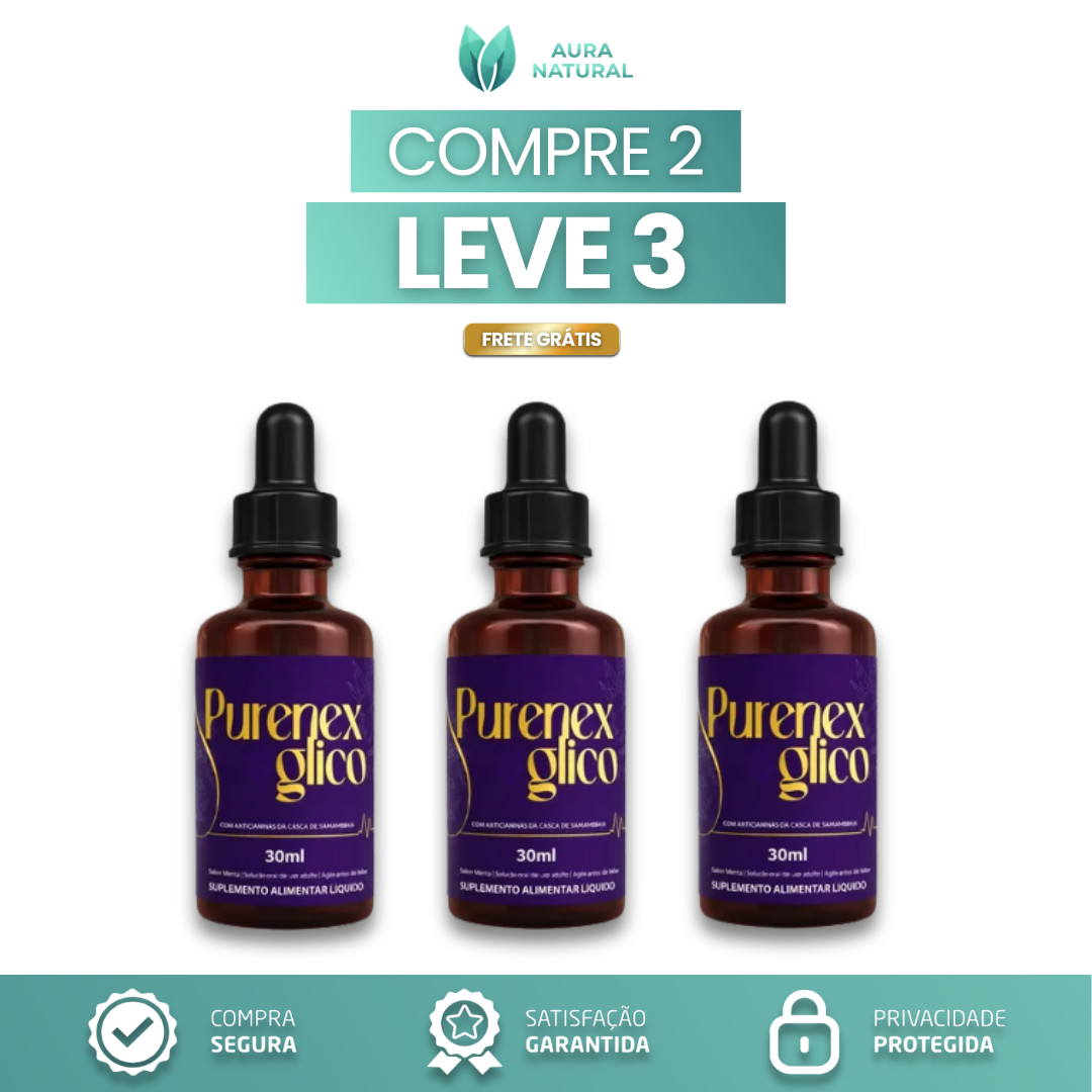 Purenex Glico: Promoção Do Dia + Frete Grátis