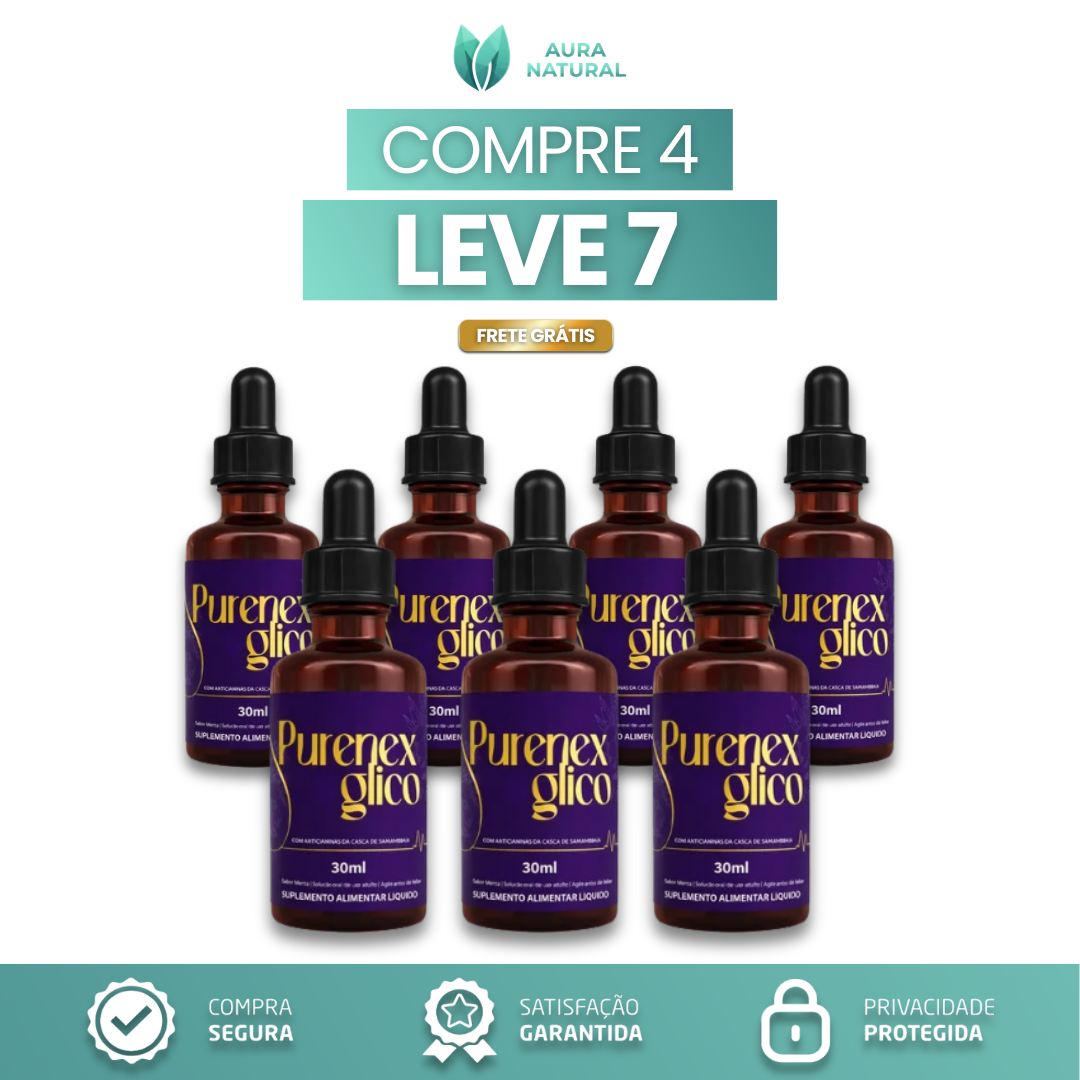 Purenex Glico: Promoção Do Dia + Frete Grátis