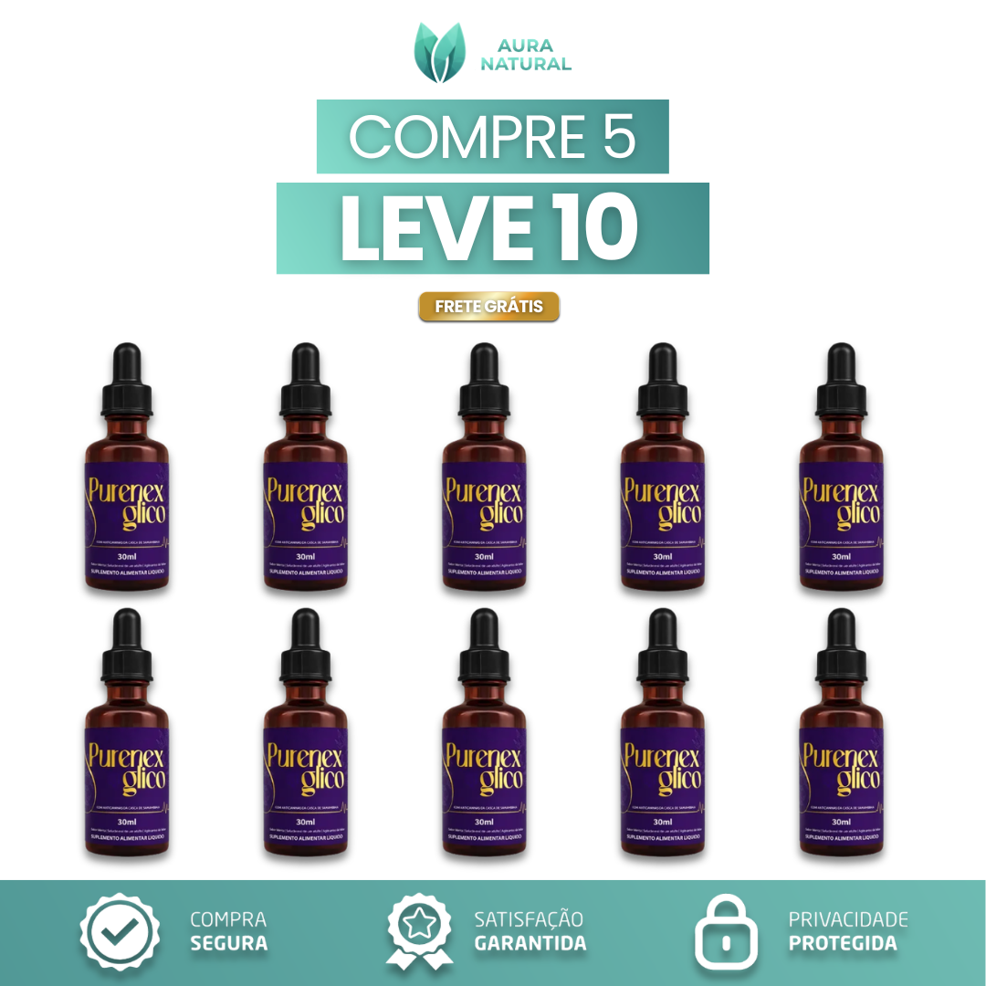 Purenex Glico: Promoção Do Dia + Frete Grátis