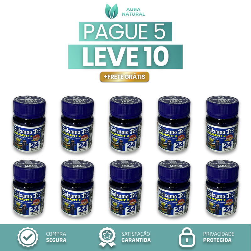 Bálsamo Je's Premium 24 Cápsulas - Promoção Do Dia