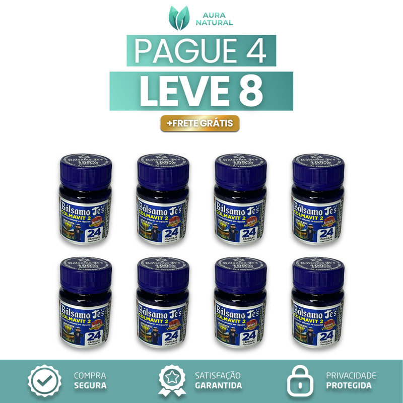 Bálsamo Je's Premium 24 Cápsulas - Promoção Do Dia