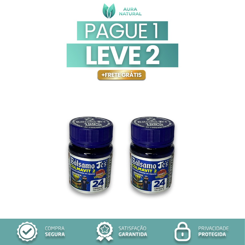 Bálsamo Je's Premium 24 Cápsulas - Promoção Do Dia