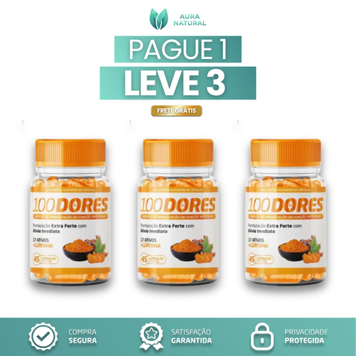 100 Dores -  Promoção Do Dia